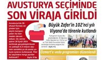 Avusturya Günlüğü Gazetesinin 134'üncü sayısı çıktı