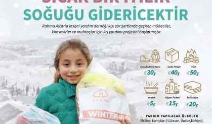 Sıcak bir iyilik soğuğu giderecektir.