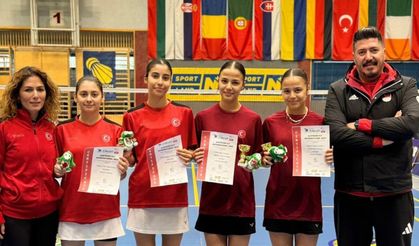 Milli badmintoncular, Avusturya'da 3 madalya kazandı