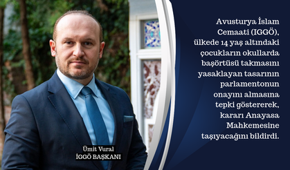 Avusturya'da, okullarda 14 yaş altındakilere başörtüsünü yasaklayan tasarının parlamentodan geçmesine tepki