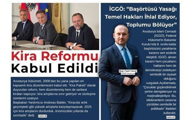 Avusturya Günlüğü Gazetesinin Eylül Sayısı Çıktı