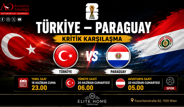 Dünya Kupası'nda Kritik Viraj: Türkiye, Paraguay Karşısında Sahaya Çıkıyor
