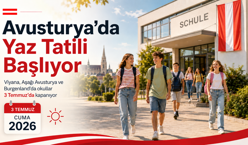 Avusturya’da Yaz Tatili Doğu Eyaletlerinde Başlıyor